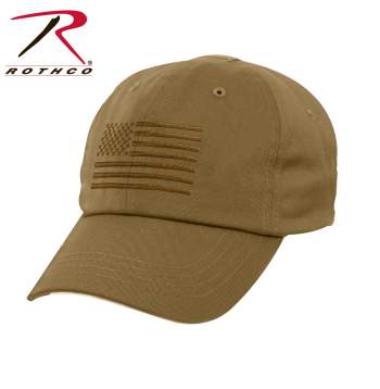 rothco Coyote Brown Tactical OperatorsCap w/Embroidered Flag