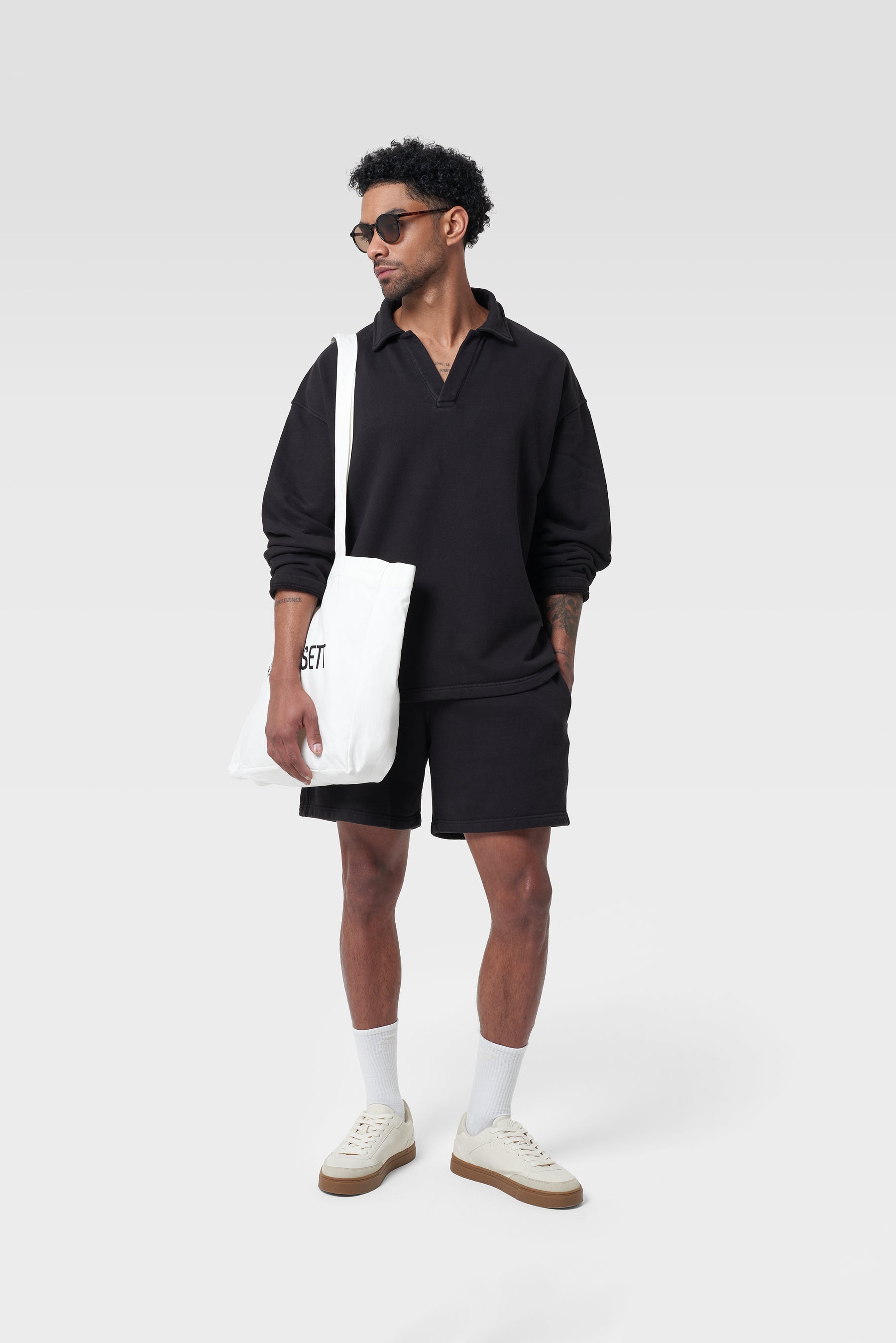 rene bassett 480 GSM Long Sleeve Polo