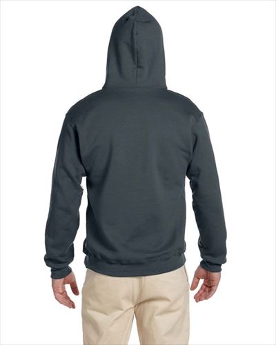 jerzees Adult 9.5 oz. Super Sweats NuBlend Fleece Pullover Hooded Sweatshirt