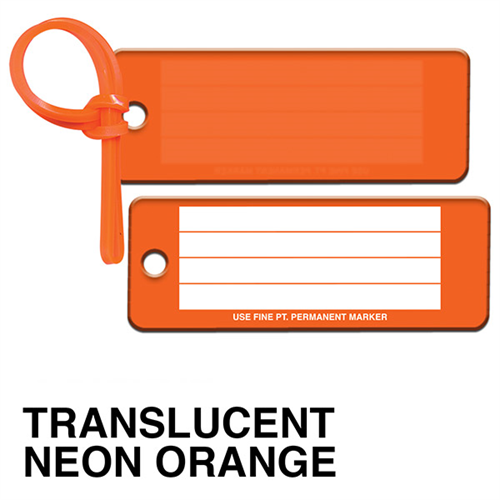 quikey Bag & Luggage Tag - Rectangle - Spot Color