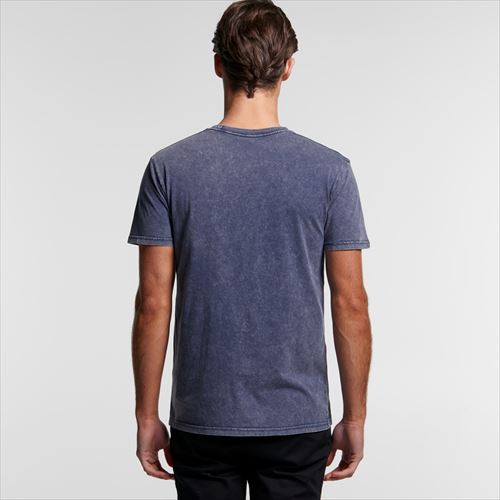 as colour Mens Stone Wash Staple Tee