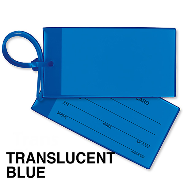 quikey Bag & Luggage Tag - Business Card Insert - Spot Color