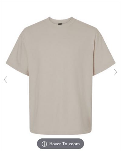 hanes Unisex Retro Beefy T-Shirt