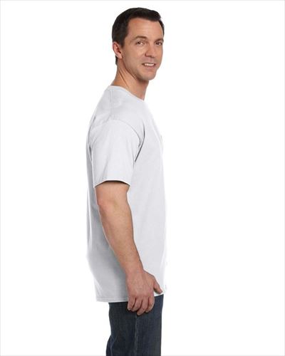 hanes Unisex 6.1 oz. Beefy-T with Pocket