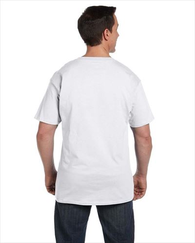 hanes Unisex 6.1 oz. Beefy-T with Pocket