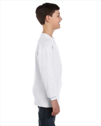 hanes Youth 6 oz. Tagless Long-Sleeve T-Shirt