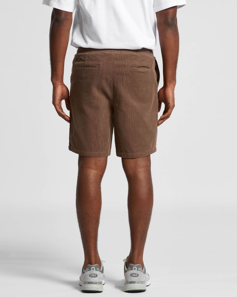 as colour MENS CORD SHORTS