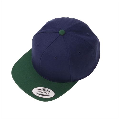 【予約】flexfit別注 YP Classics Premium Snapback Cap - 2-tone【別注カラー】