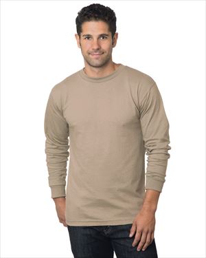 bayside 6100 6.1 OZ L/S CREW