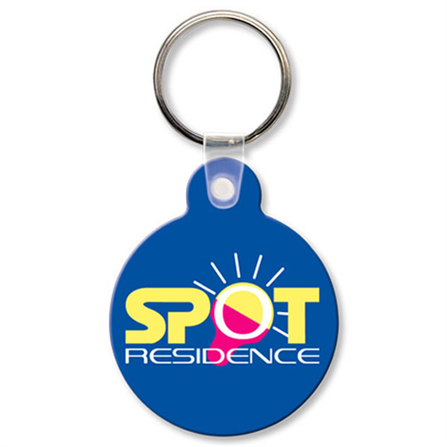quikey Key Tag - Round with Tab - Spot Color