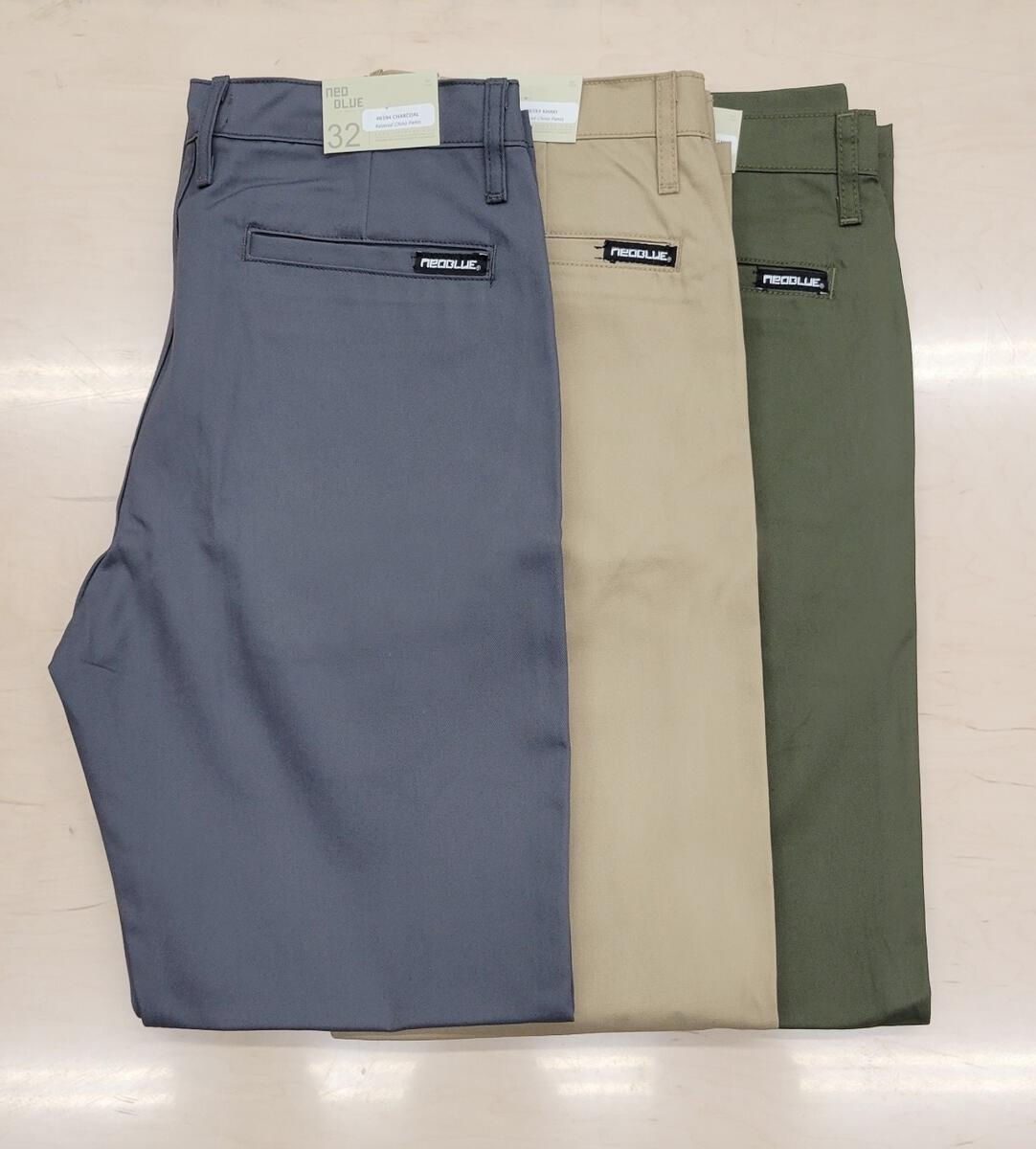 neo blue Relaxed Chino Pants