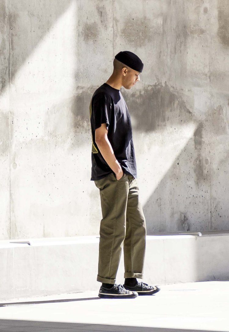 neo blue Relaxed Chino Pants