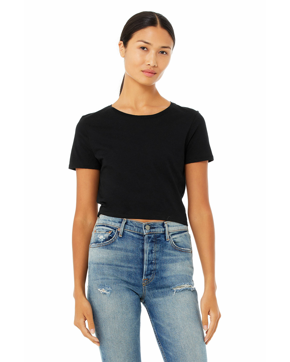 bella+canvas-ap Womens Crop Tee