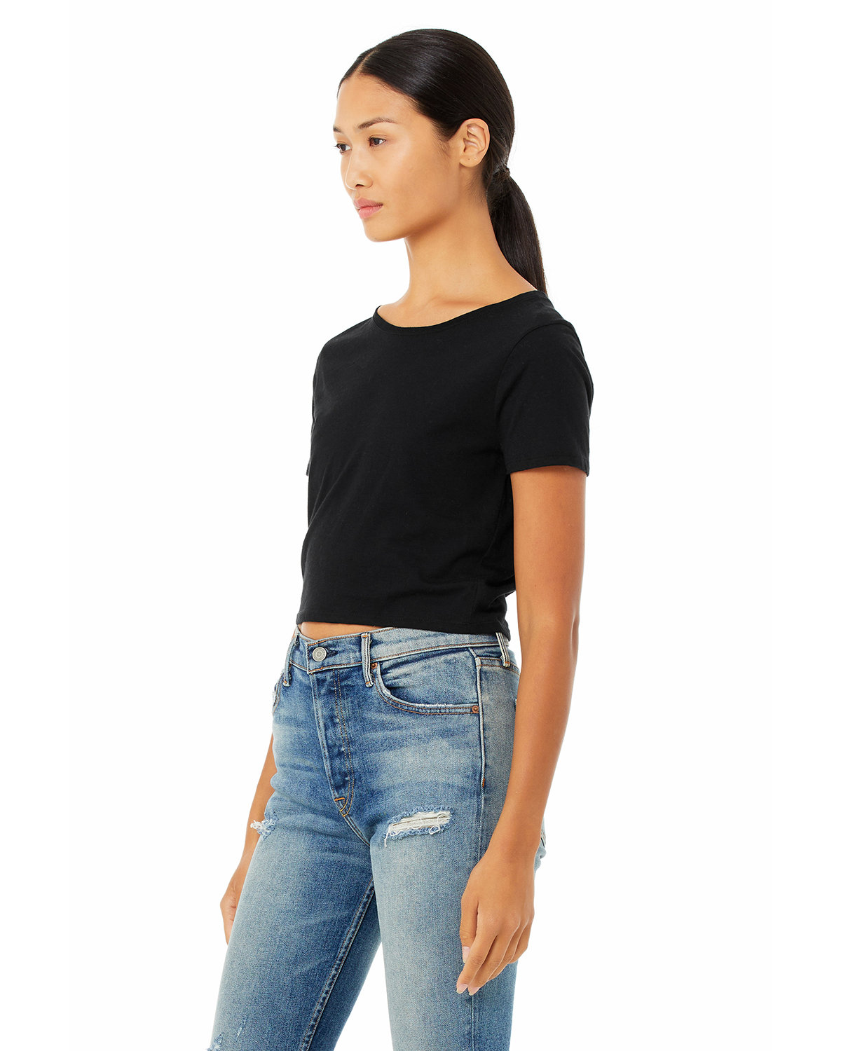 bella+canvas-ap Womens Crop Tee