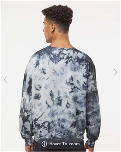 dyenomite Blended Tie-Dyed Crewneck Sweatshirt