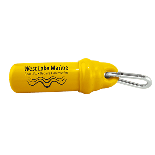 gemini XL Floating Keytainer With Carabiner