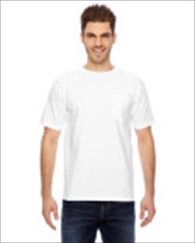 bayside 7100 6.1 OZ POCKET CREW