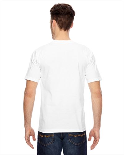 bayside 7100 6.1 OZ POCKET CREW