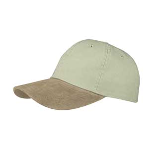 mega cap Washed Pigment Dyed Twill Cap W/Suede Bill