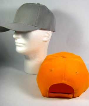 august caps Baseball BLANK Caps - Plain ACRYLIC (Polyester) Hats