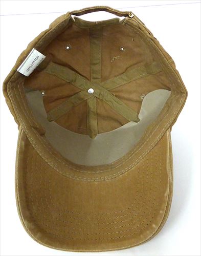 august caps Pigment Dyed Cotton Plain Baseball Cap-Gold Metal Buckle