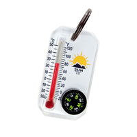 sun company Therm-o-compass Zipper Pull Compass/ Thermometer