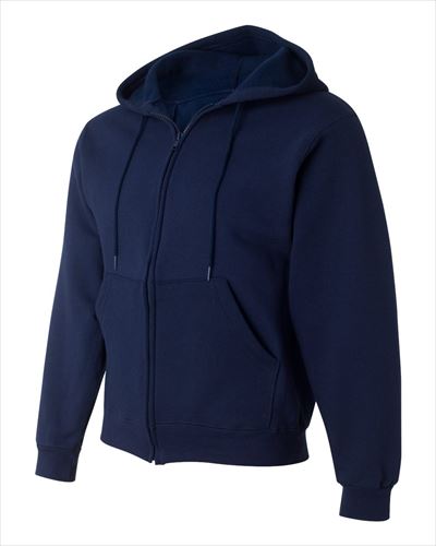 【Close Out Sale】 fruit of the loom Adult 12 oz. Supercotton Full-Zip Hood