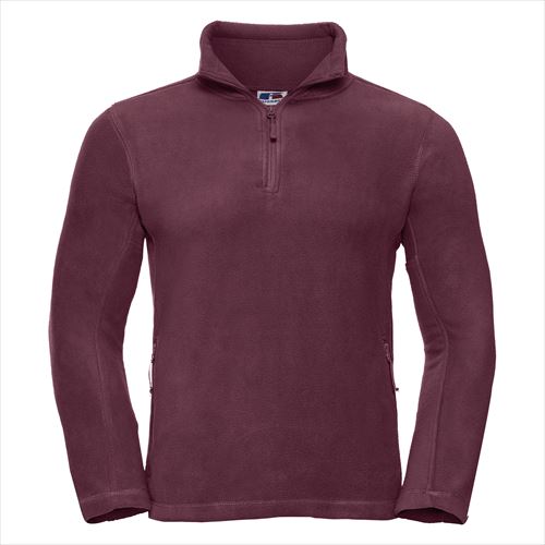 russell europe 1/4-zip outdoor fleece