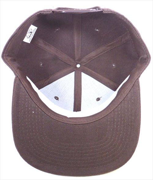 august caps Blank Snapback Hats & Caps - Brown