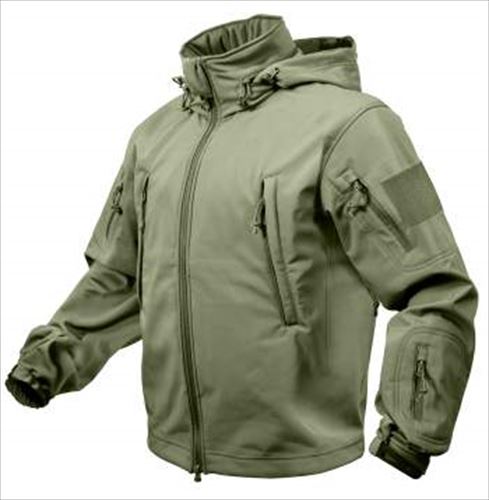 【Close Out Sale】rothco Olive Drab Special Ops Soft Shell Jacket