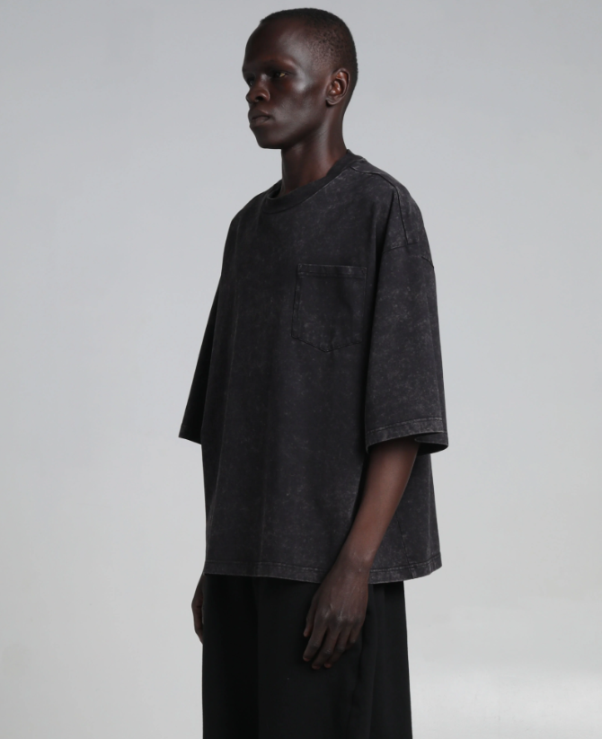 shaka wear 7.5oz Acid Wash Pocket Tee Short Sleeve