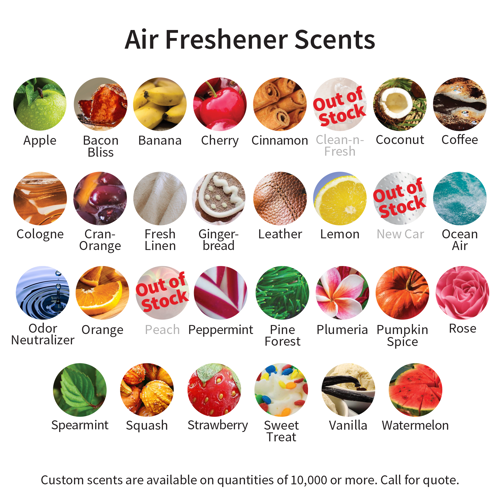gemini Custom Shape Air Freshener