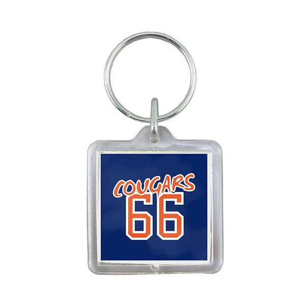gemini Acrylic Key Tags, Square