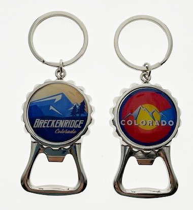 perry blackburne Bottle Cap Bottle Opener Keychain