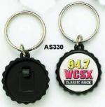 perry blackburne Bottle Cap Bottle Opener Key Tag