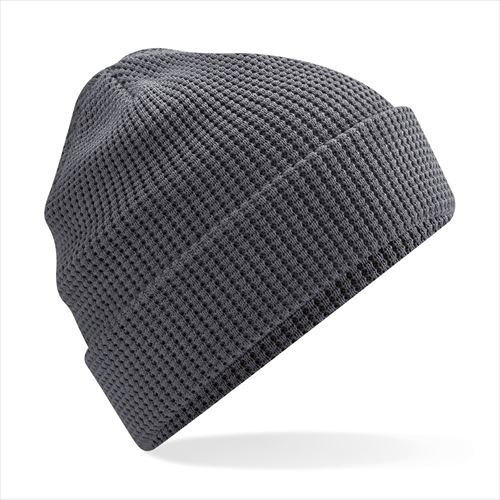 beechfield Organic cotton waffle beanie