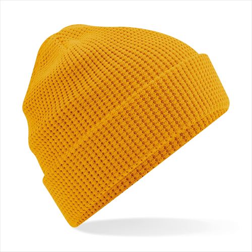 beechfield Organic cotton waffle beanie