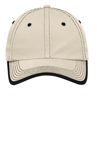 port authority Vintage Washed Contrast Stitch Cap