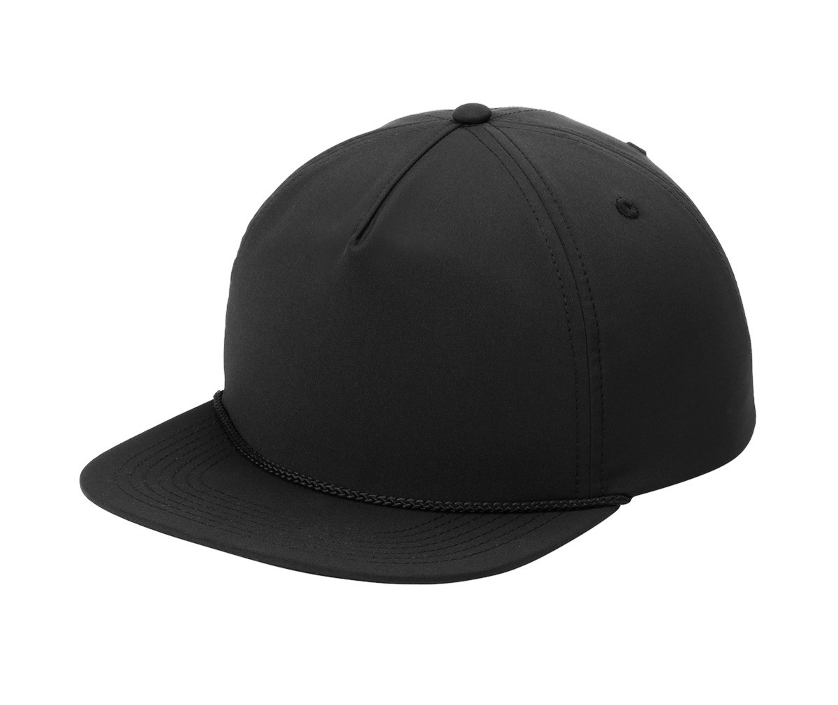 port authority 5-Panel Poly Rope Cap