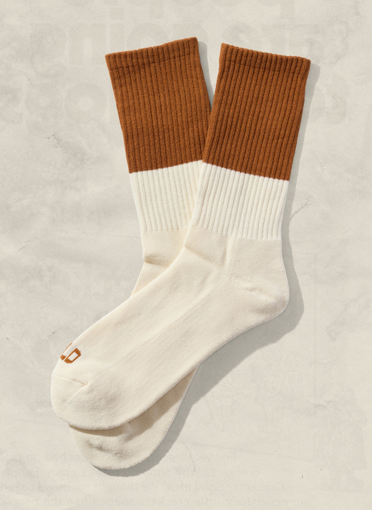 weld mfg Color Block Crew Socks