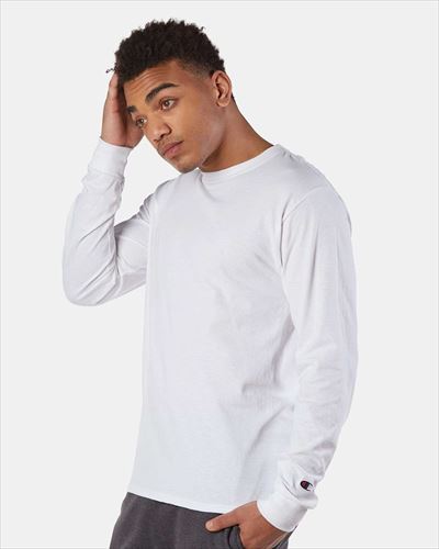 champion CC8C 5.2oz. Long Sleeve T-Shirt