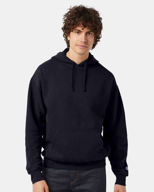 champion Unisex Garment-Dyed Hooded Sweatshirt