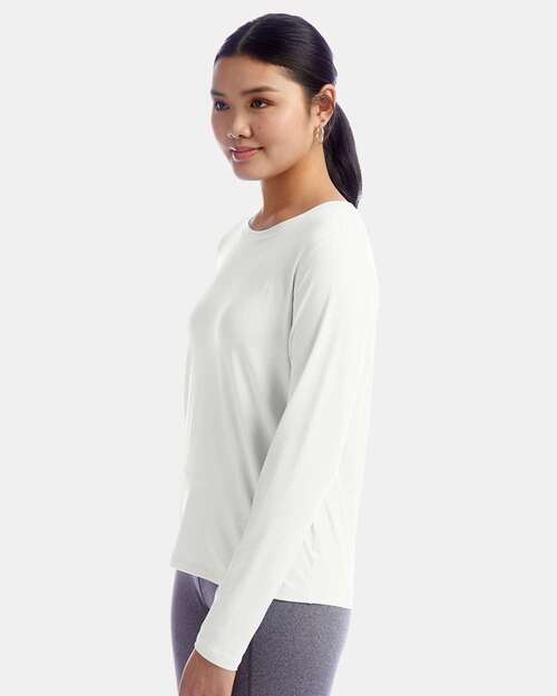 champion Womens Sport Soft Touch Long Sleeve T-Shirt