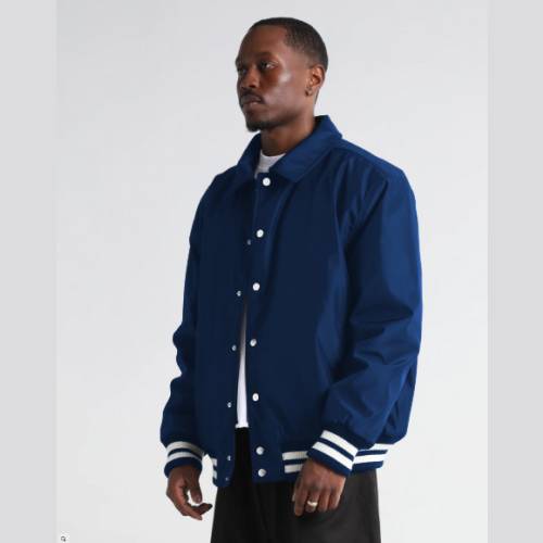 shaka wear Collared Varsity Jacket