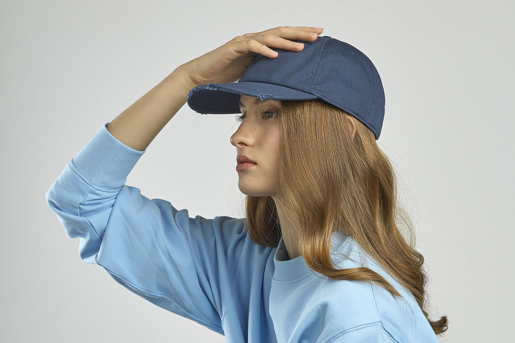 atlantis headwear DAD HAT DESTROYED-S