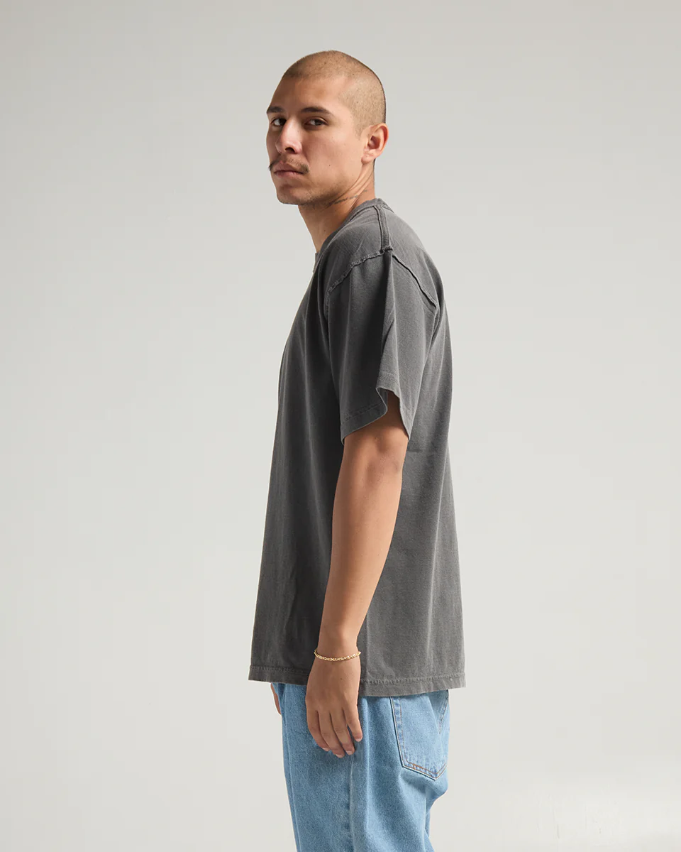 shaka wear GARMENT DYE REVERSE TEE