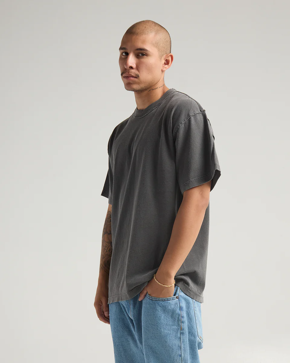 shaka wear GARMENT DYE REVERSE TEE