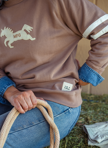 weld mfg Giddy Up Crewneck