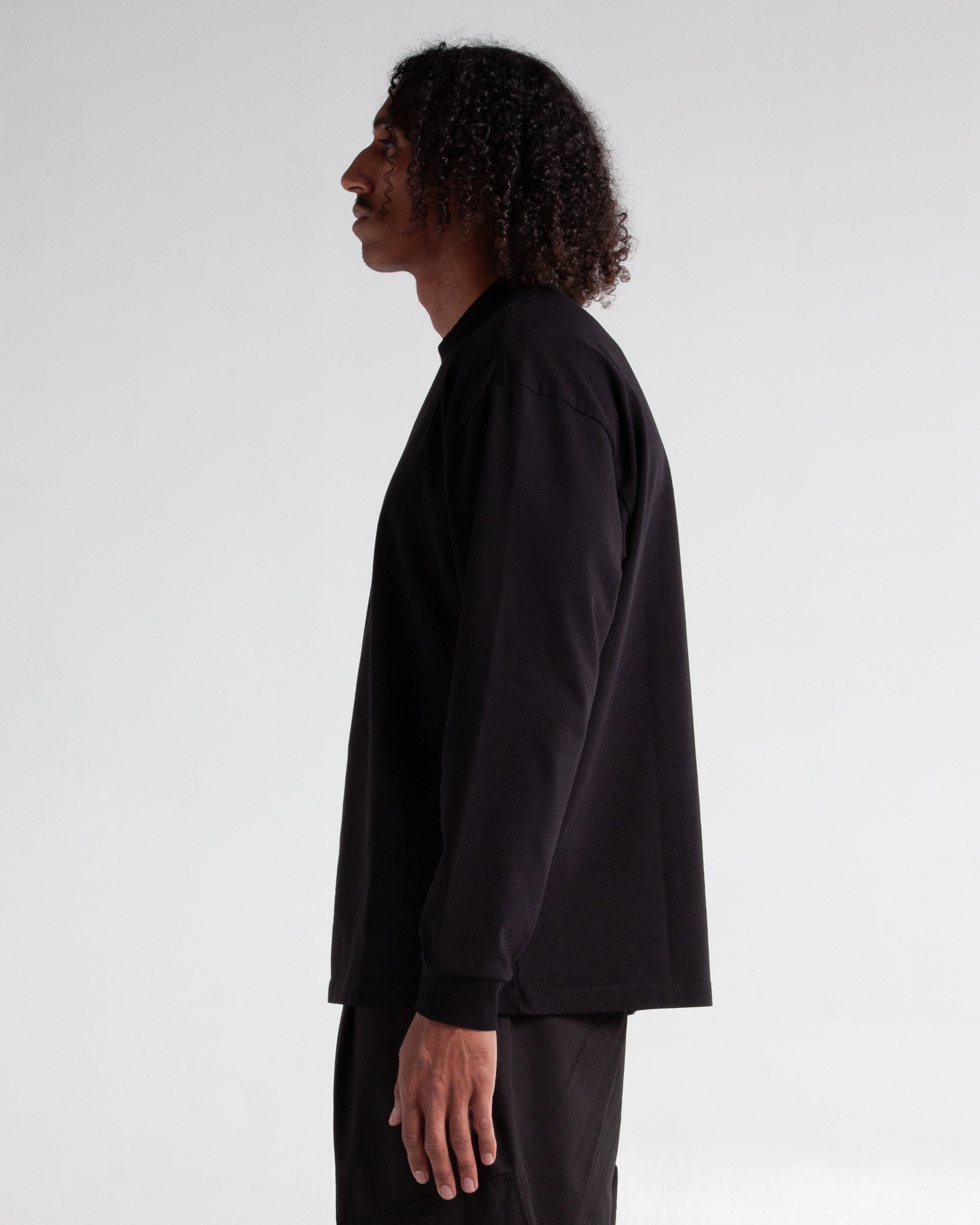 shaka wear Garment Dye Designer Tee Long Sleeve