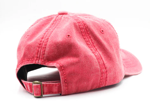nissi cap Pigment Dyed Thick Thread Stitch Cap